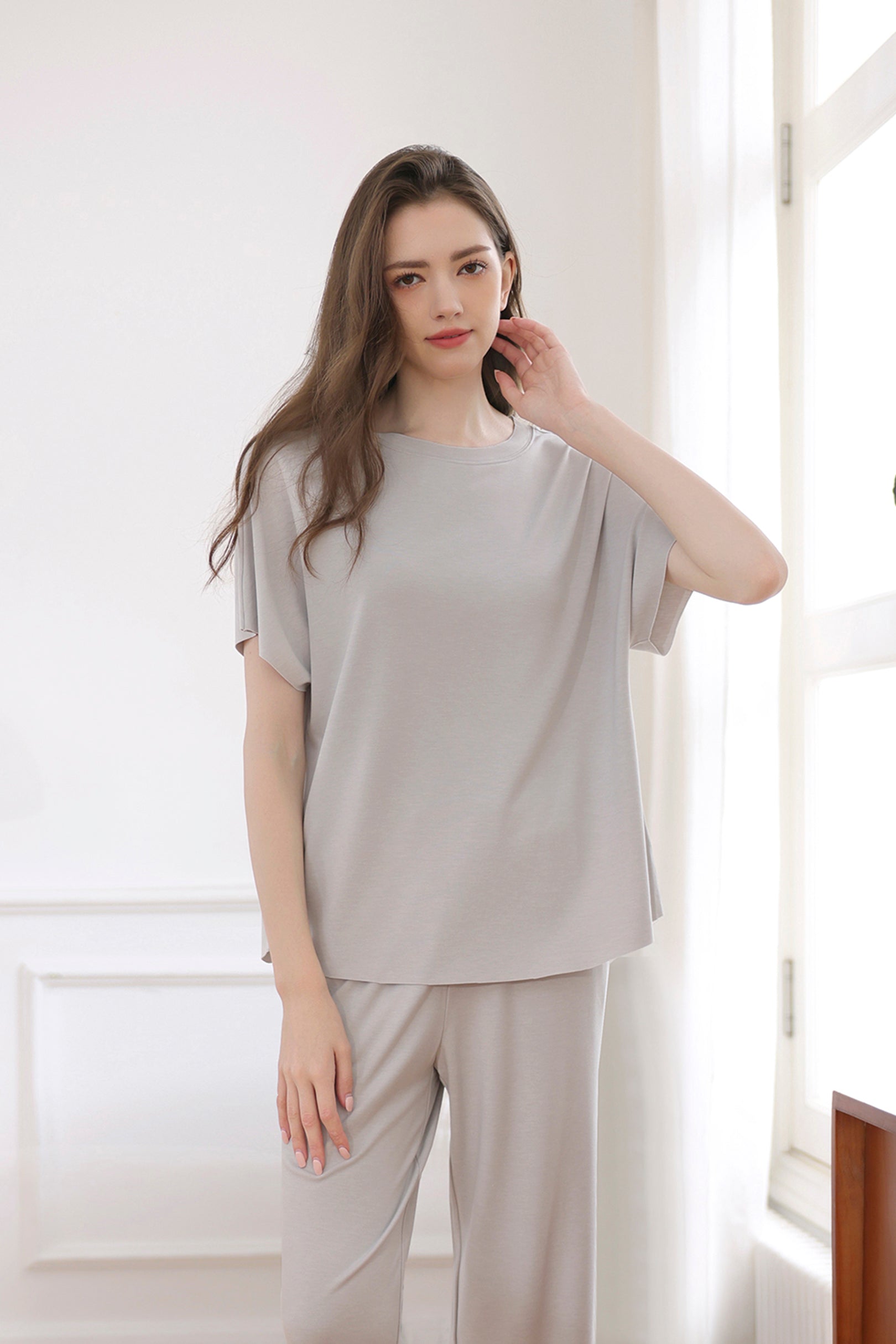 AirMode Summer Top in Cloud Grey