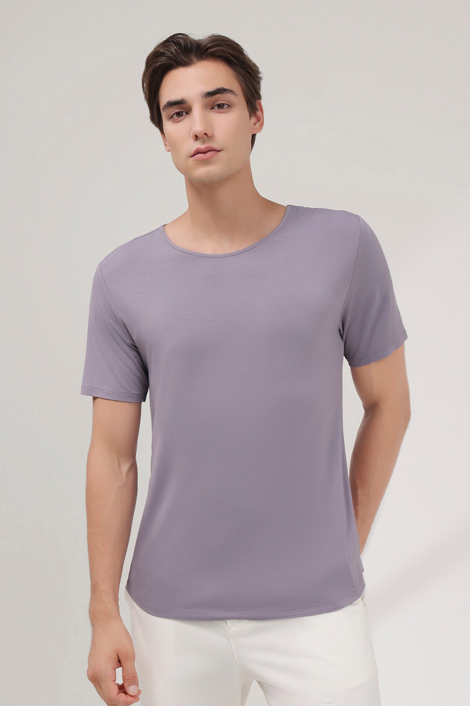 Men's Ice-Cool Lounge Tee in Purple Haze