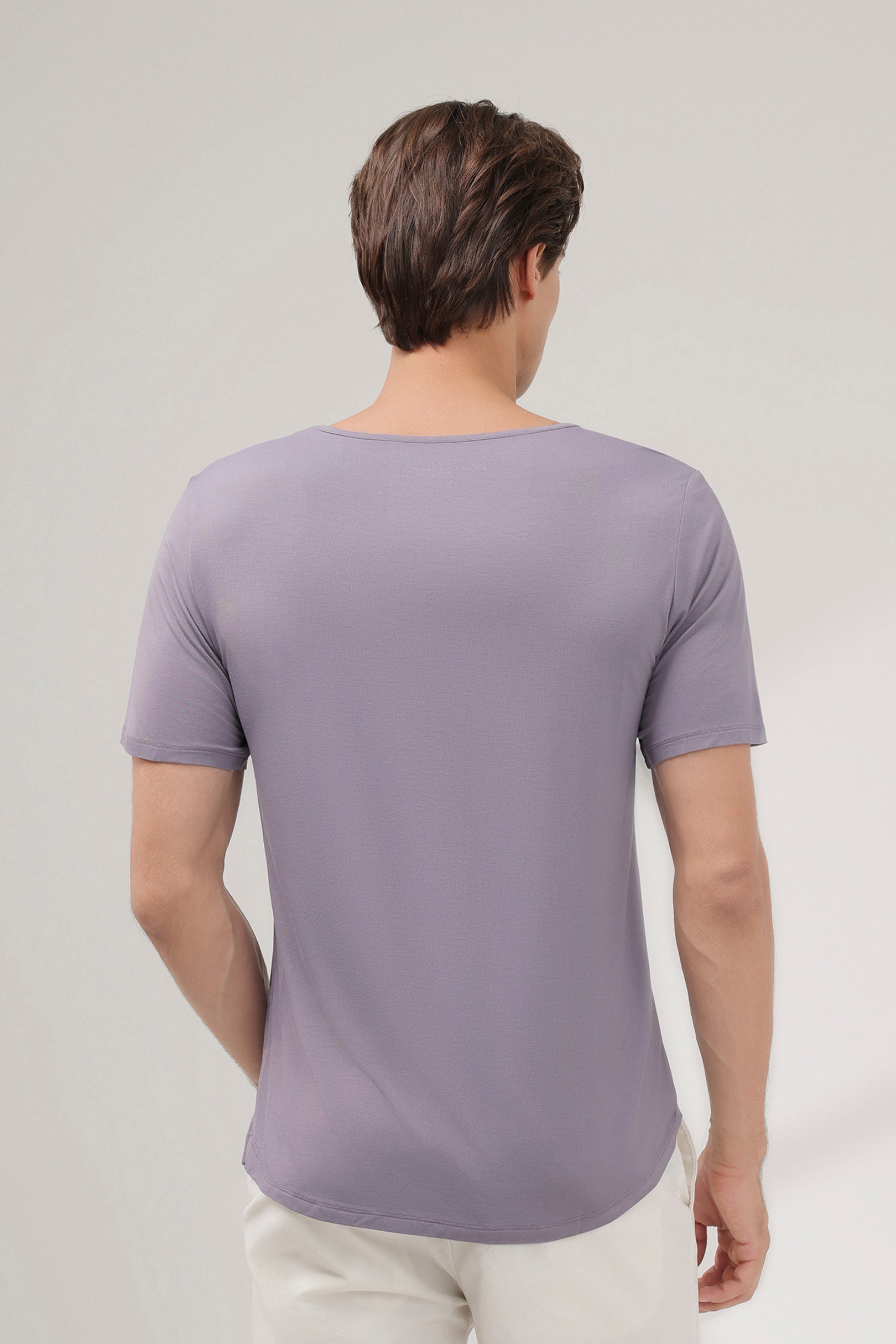 Men's Ice-Cool Lounge Tee in Purple Haze